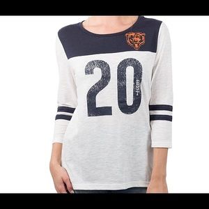 🏈NWT🏈 Chicago Bears 3/4 Sleeve Tee Shirt ‎NWT NFL BRAND